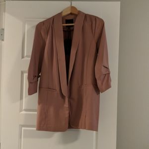 Dynamite light pink boyfriend blazer